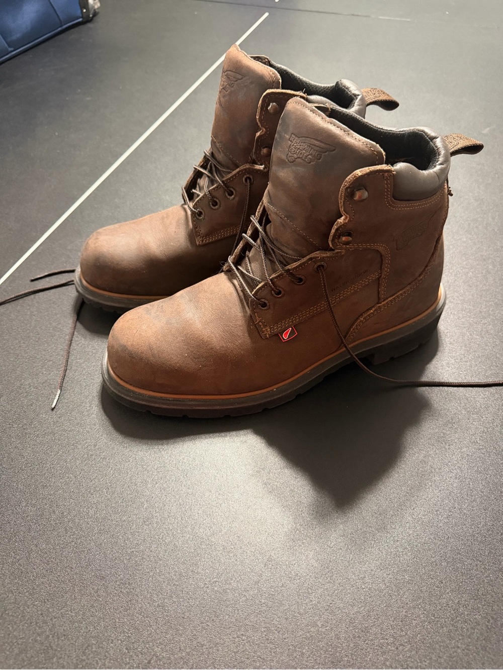 Red Wing Shoes Model 1204 Work Boots.